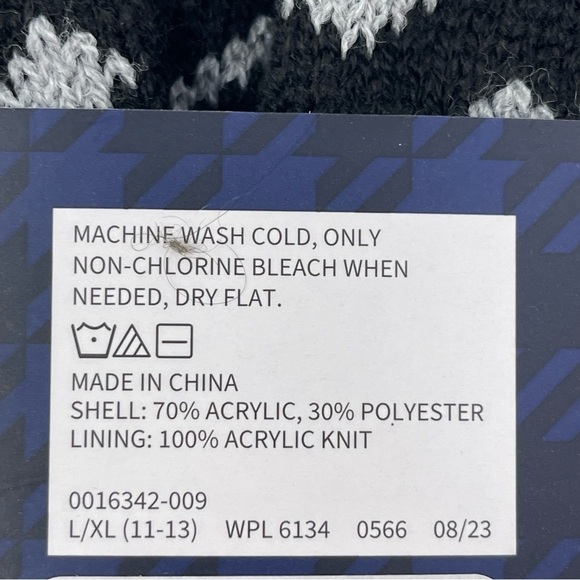 Muk Luks Men's Slipper Socks shoe Size 11-13 Large-XL one slip resistant NWT - Picture 9 of 10